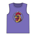 Cool Rooster Tank Top — Sunglasses Rooster Graphic Garment-Dyed Tank