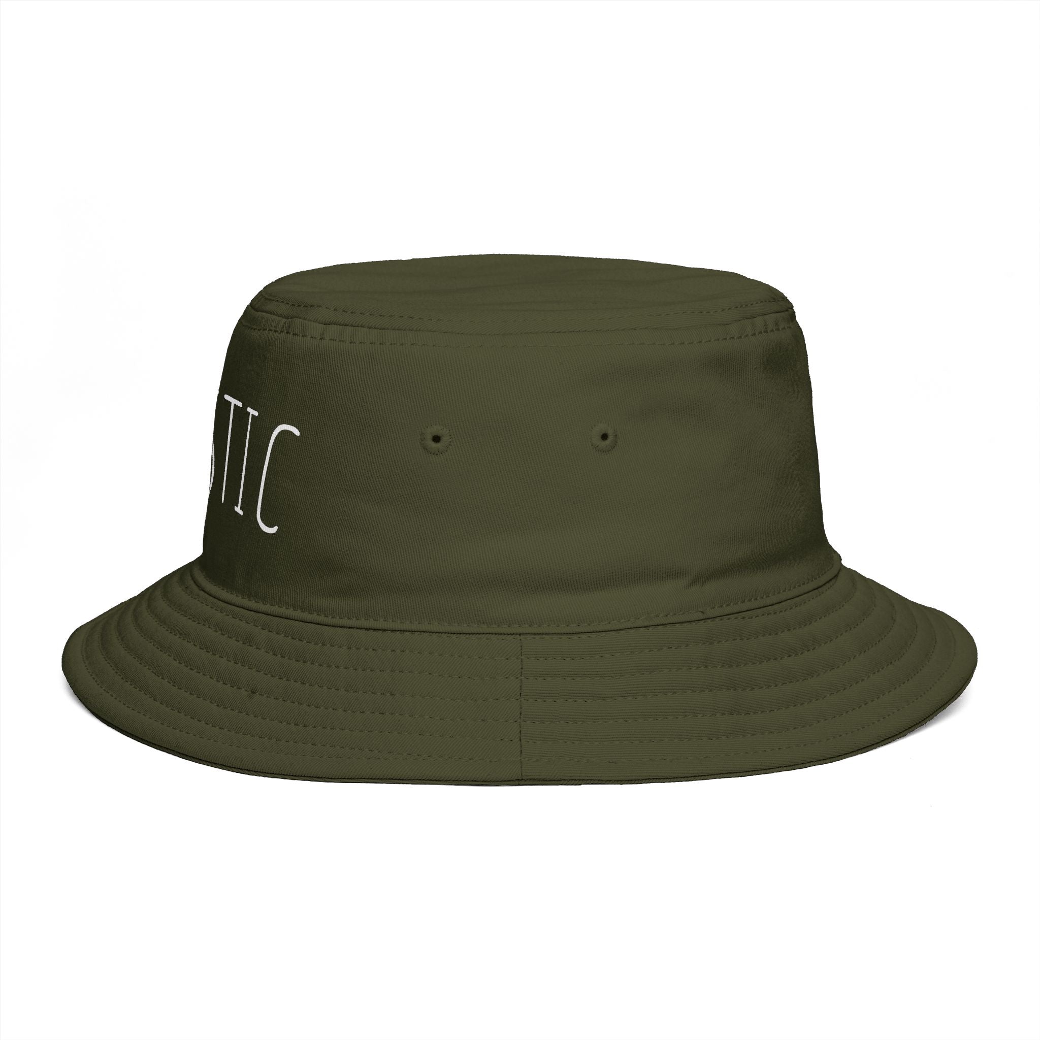 AUTISTIC— Minimal Streetwear Brown Sun Hat