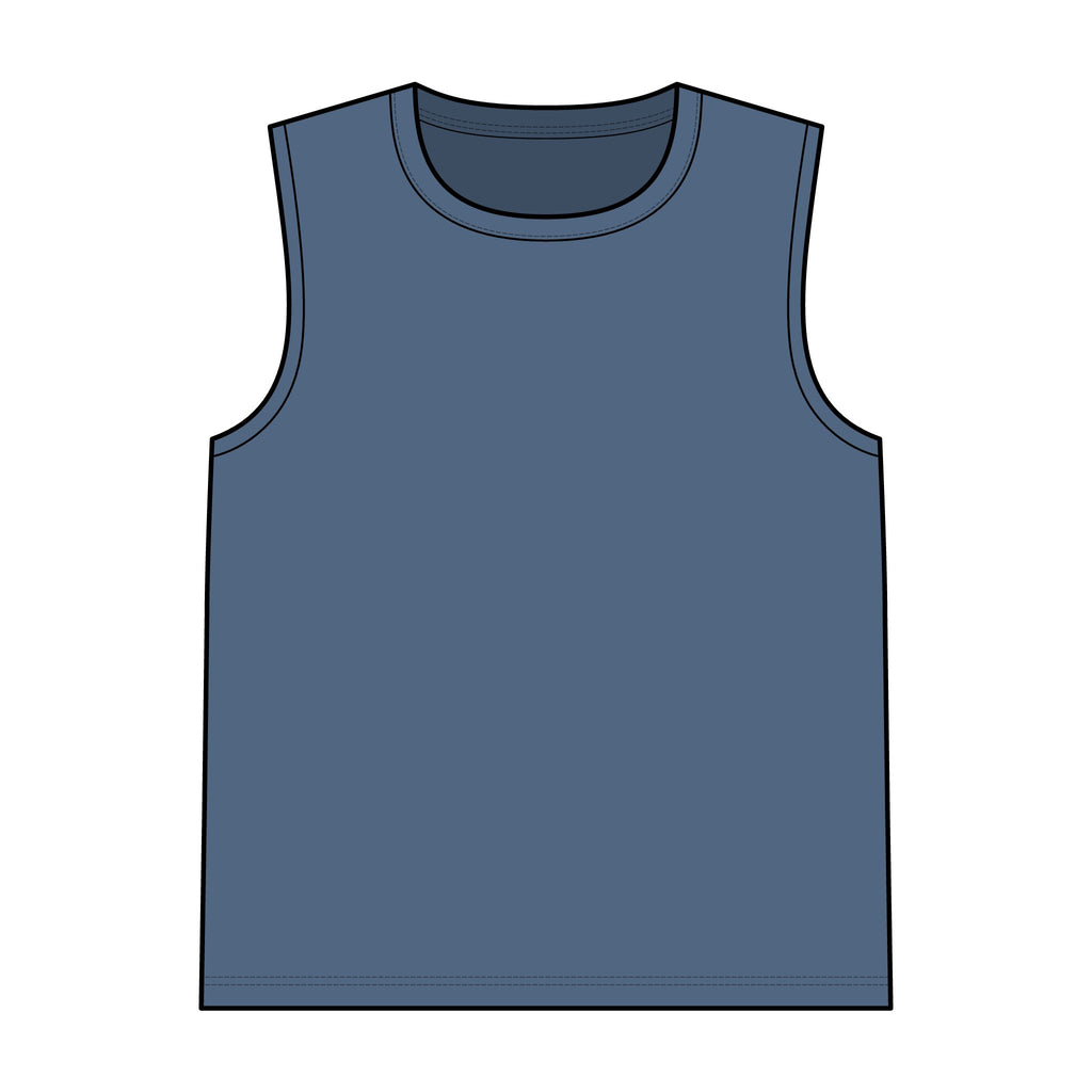 Cool Rooster Tank Top — Sunglasses Rooster Graphic Garment-Dyed Tank
