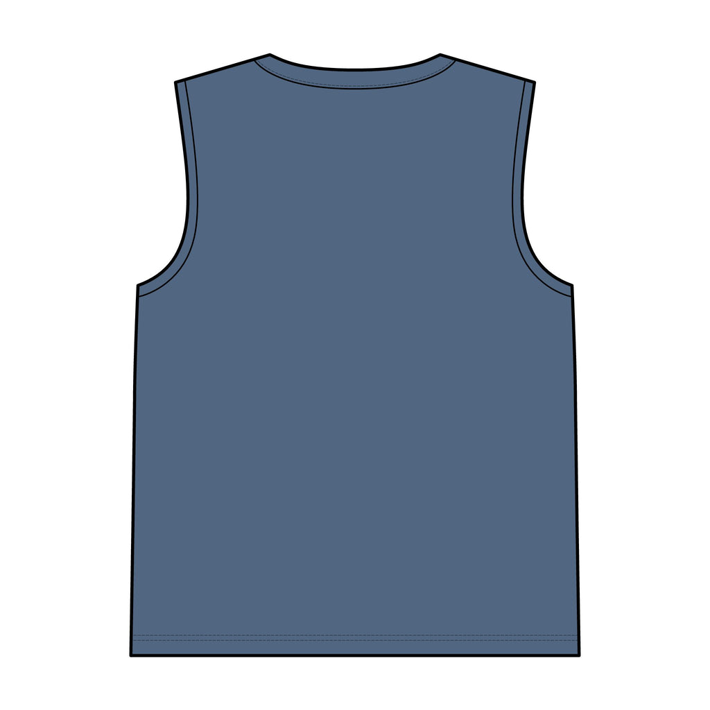Cool Rooster Tank Top — Sunglasses Rooster Graphic Garment-Dyed Tank