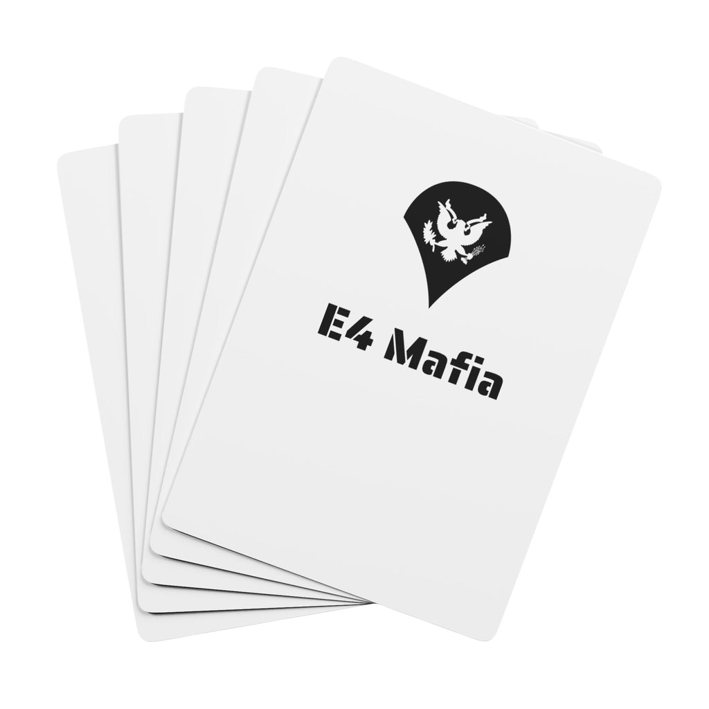 E4 MAFIA Official Playing Cards (ultra rare)