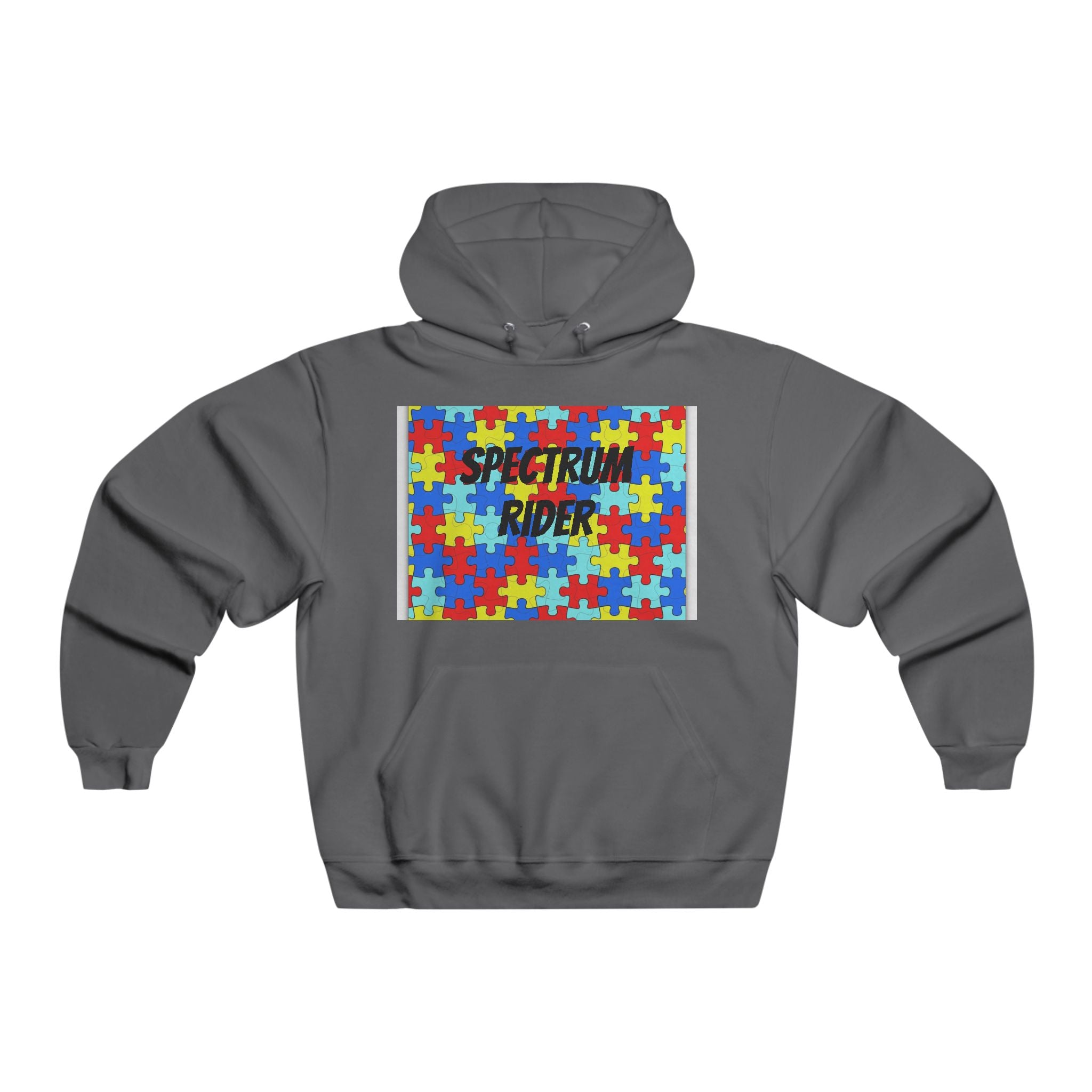 Spectrum Rider - Puzzle Hoodie — Graphic Sweatshirt