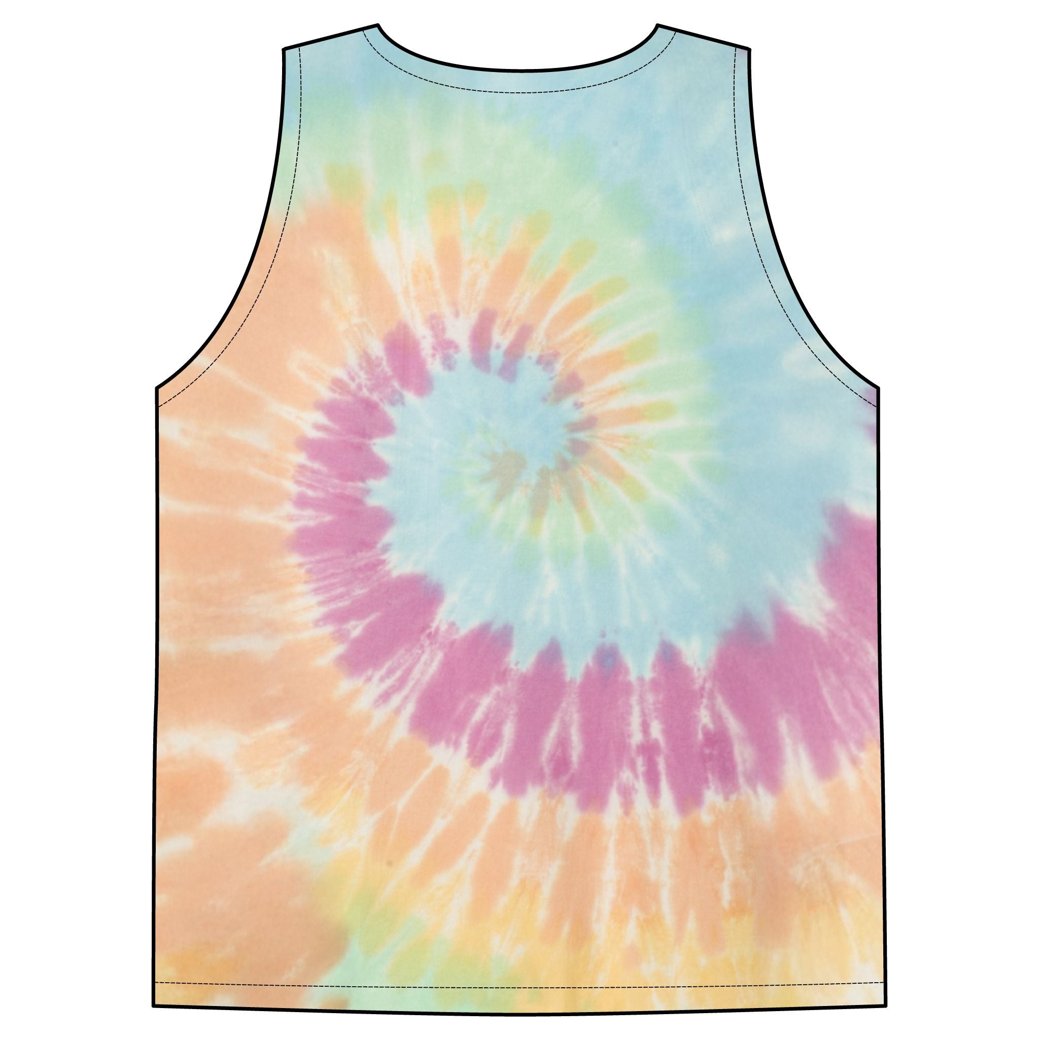 Hoochie Daddy -Tie-Dye Tank Top
