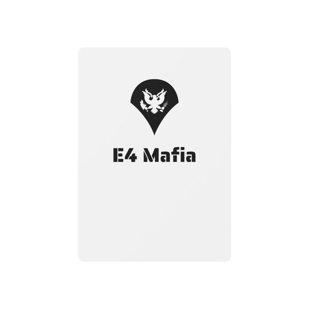 E4 MAFIA Official Playing Cards (ultra rare)