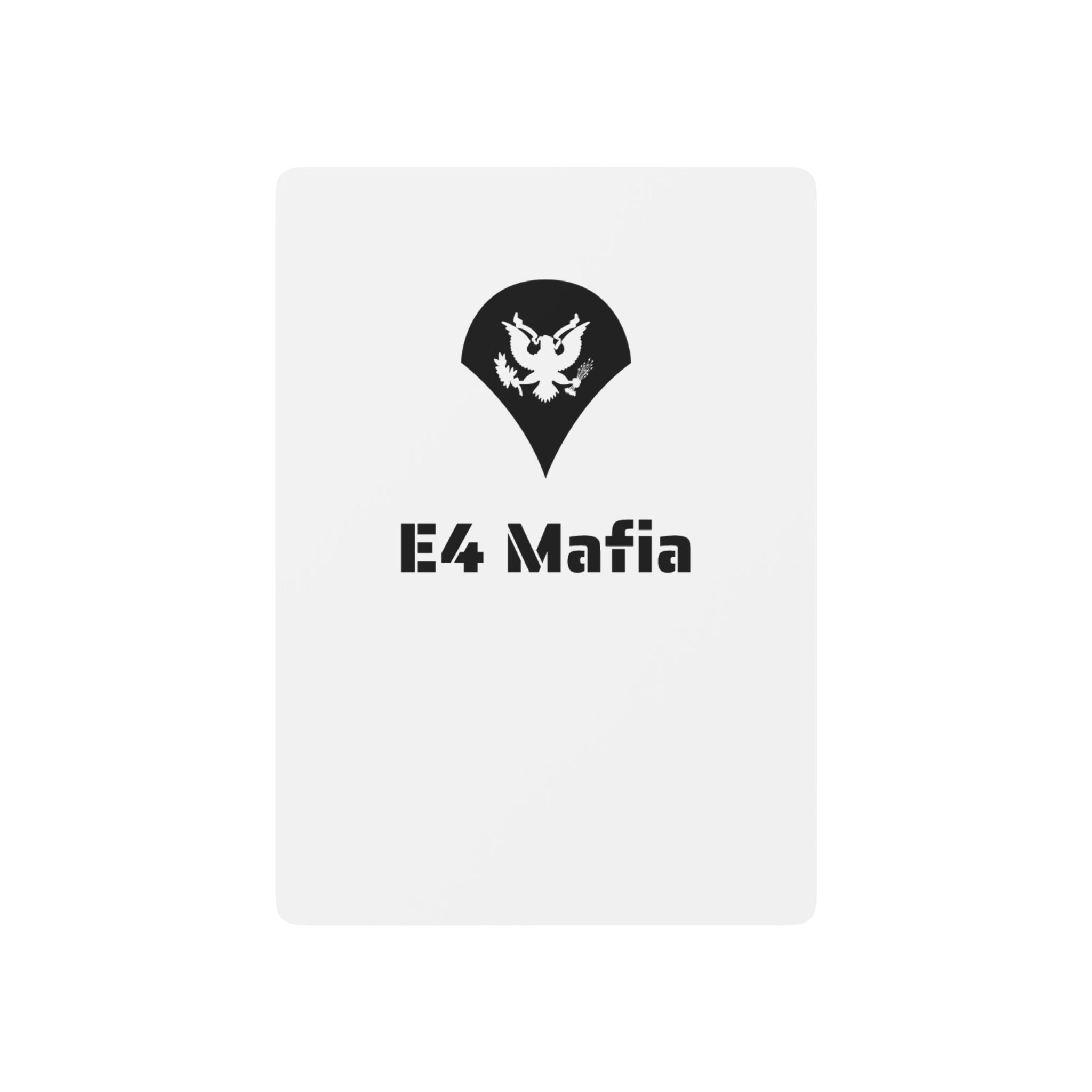 E4 MAFIA Official Playing Cards (ultra rare)