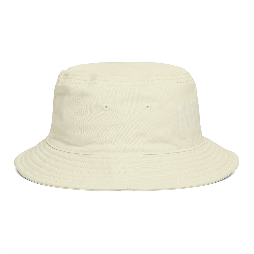 AUTISTIC— Minimal Streetwear Brown Sun Hat