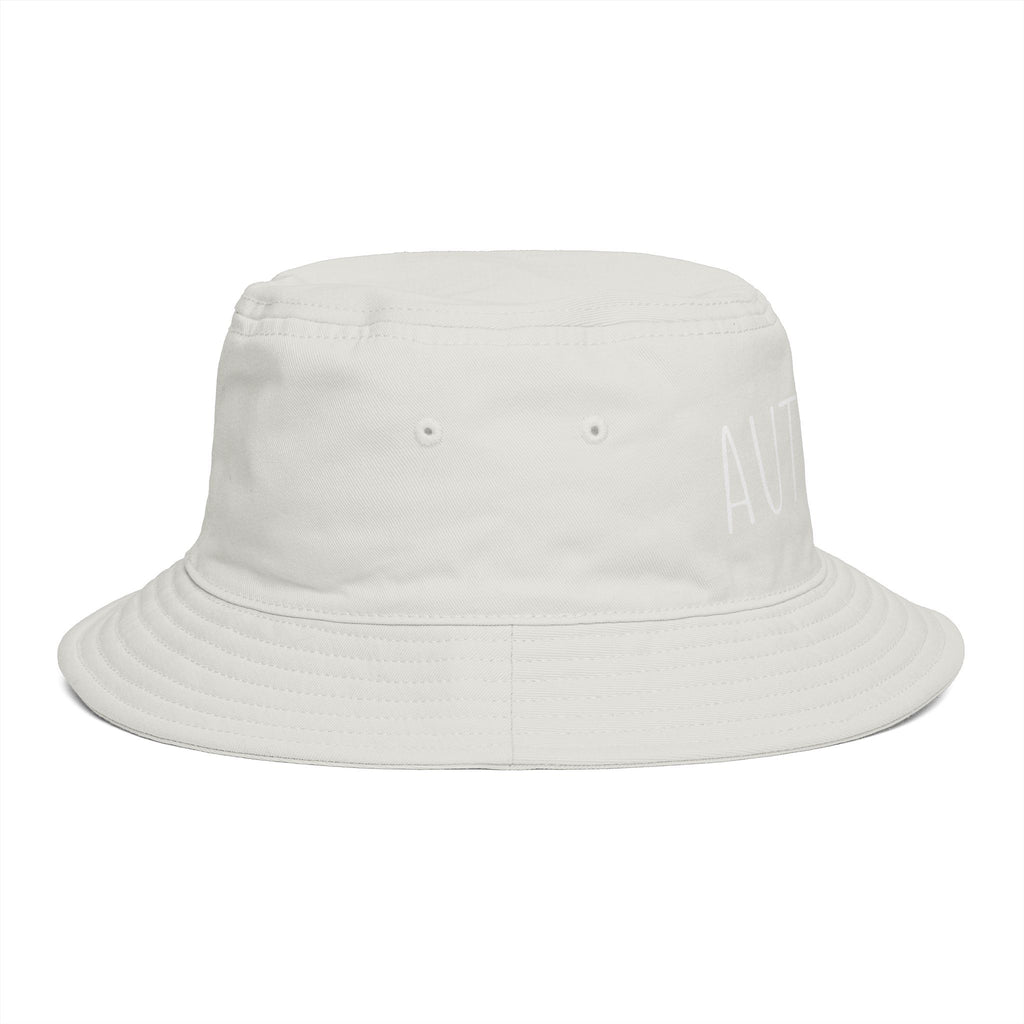 AUTISTIC— Minimal Streetwear Brown Sun Hat