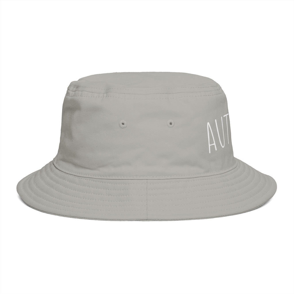 AUTISTIC— Minimal Streetwear Brown Sun Hat